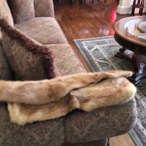 Two real collar furs